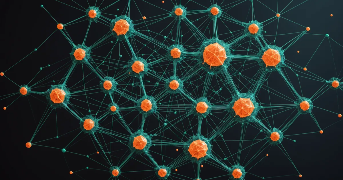 AI churn model explainability abstract visualization